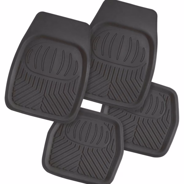 🚗 Set covorașe auto WALSER din cauciuc – 4 bucăți